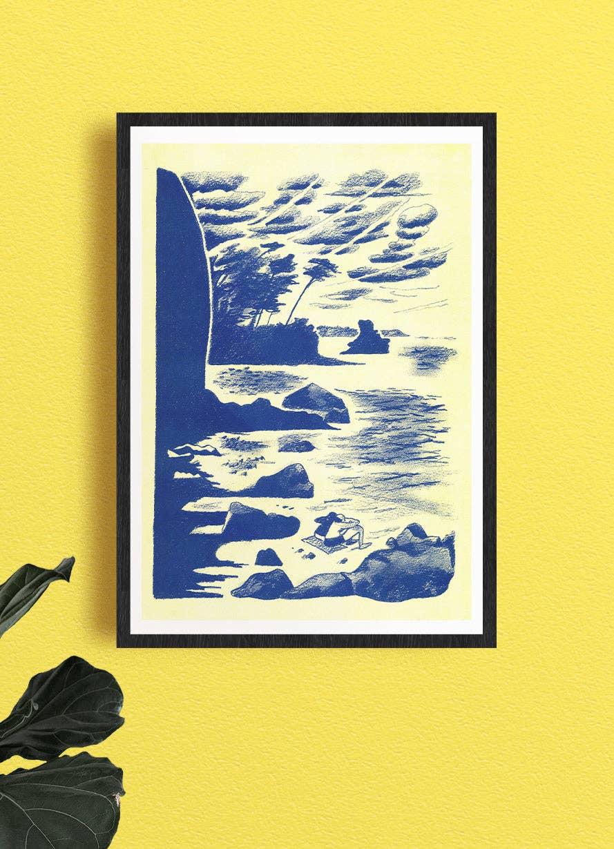 Affiche A3 - Antoine Cossé - Ile de Bréhat