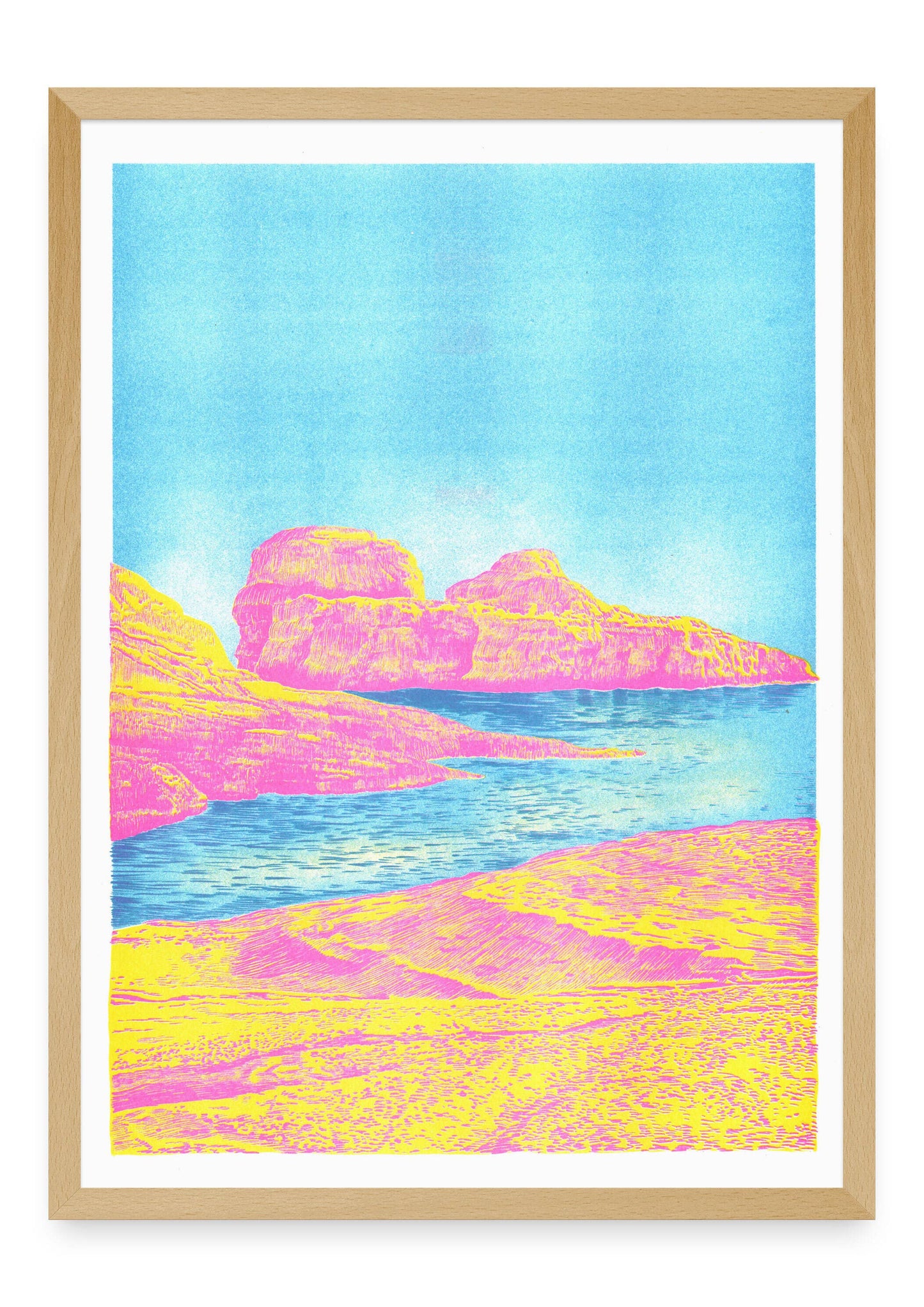 Affiche A3 - Manon Diemer - Heat rock