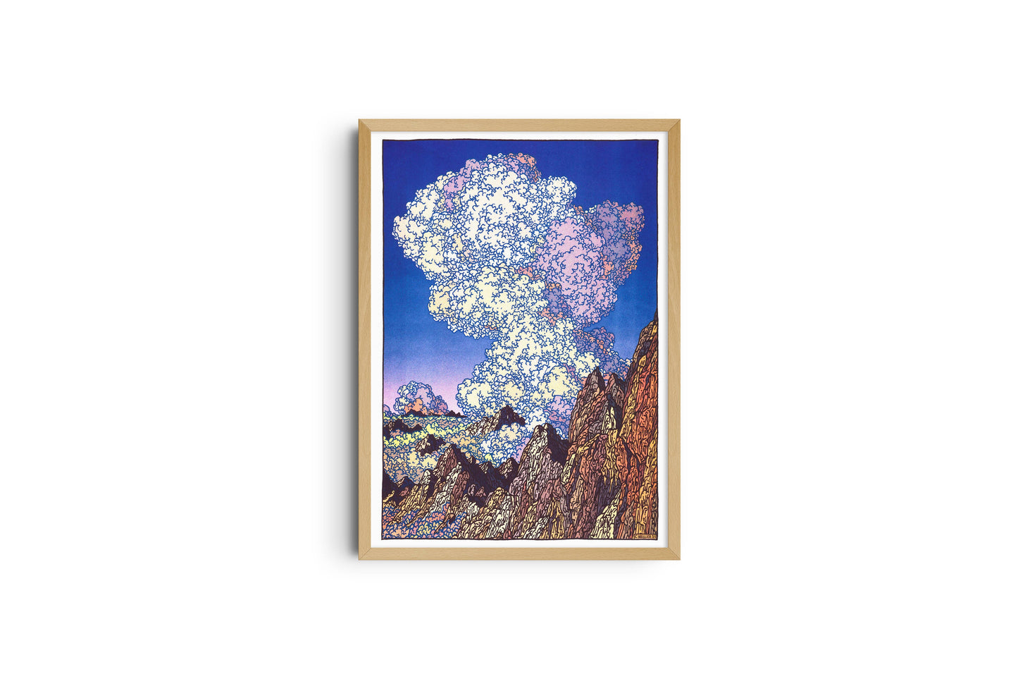 Affiche A3 - Clément Vuillier - Les Dents du midi