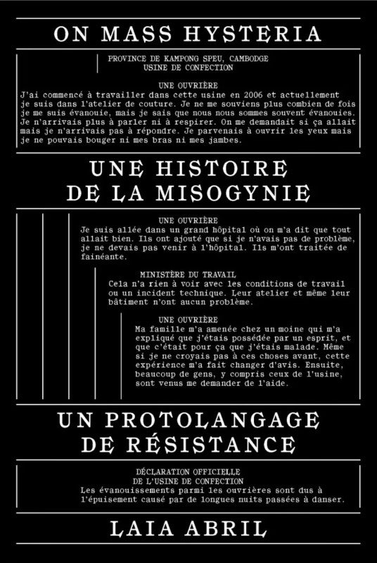 ON MASS HYSTERIA, Une histoire de la misogynie - Laïa Abril