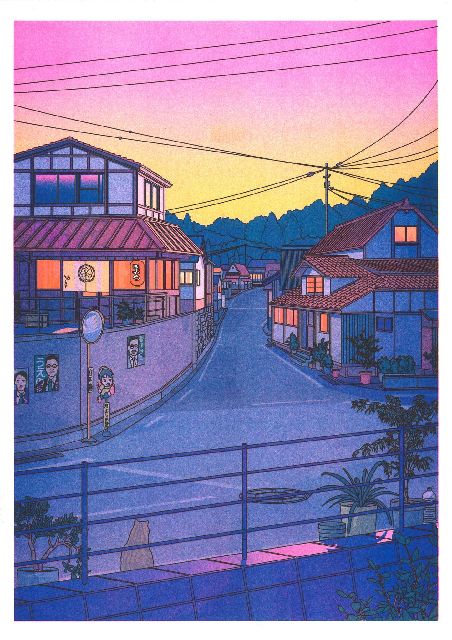 Affiche A3 – Liam Cobb – Nowhere in Japan