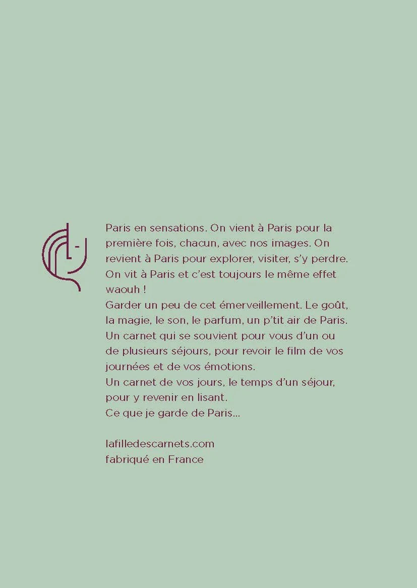 Carnet - 7 jours à Paris