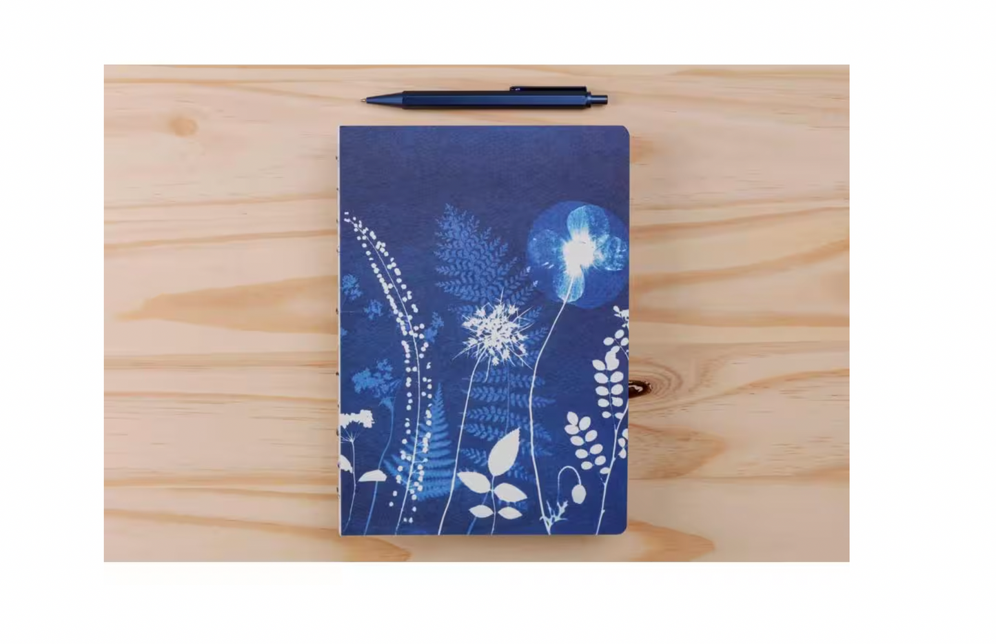 Cahier cyanotype A5 dos couture