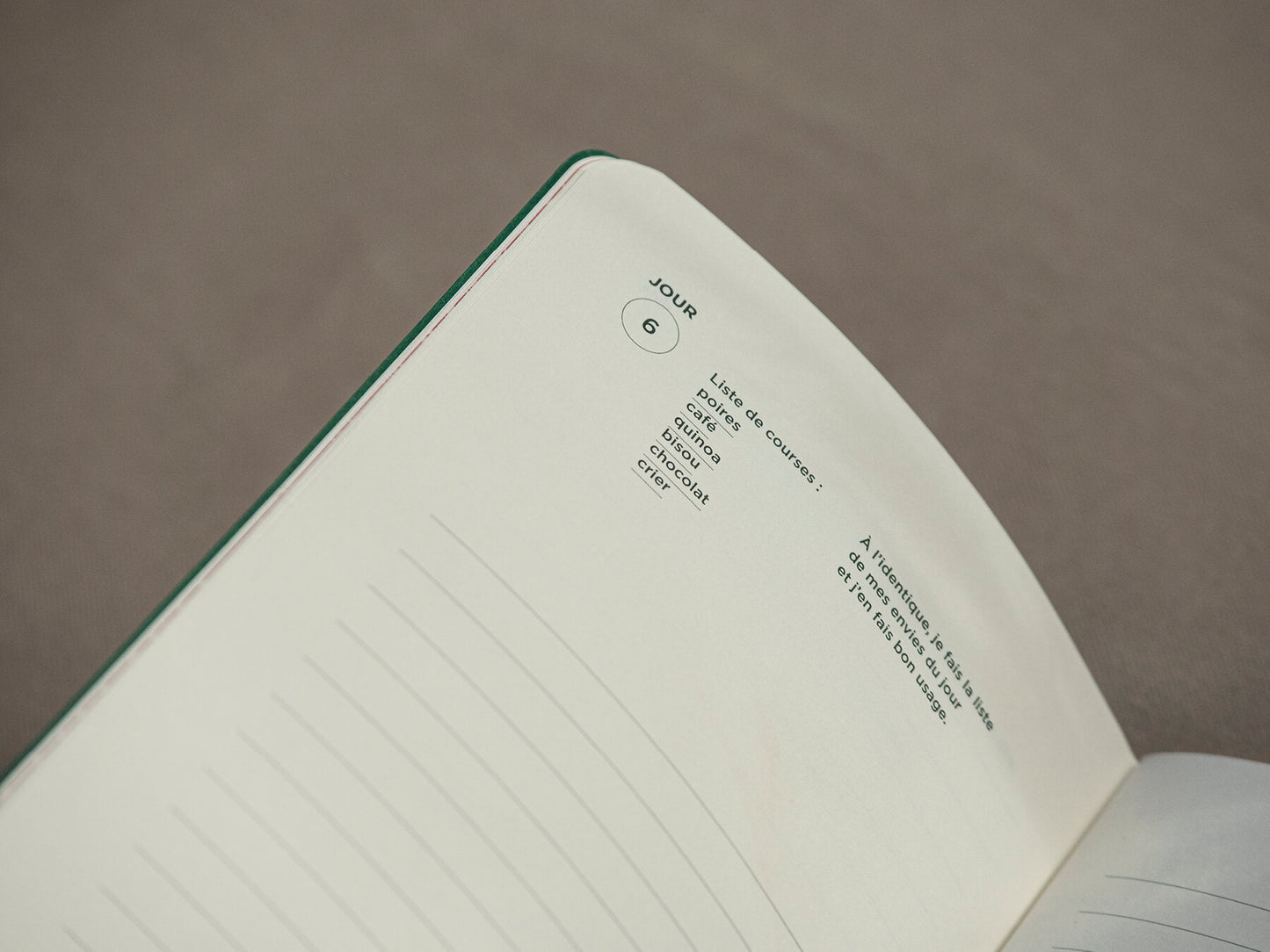 Carnet N°1 - Cinq minutes, pas plus.