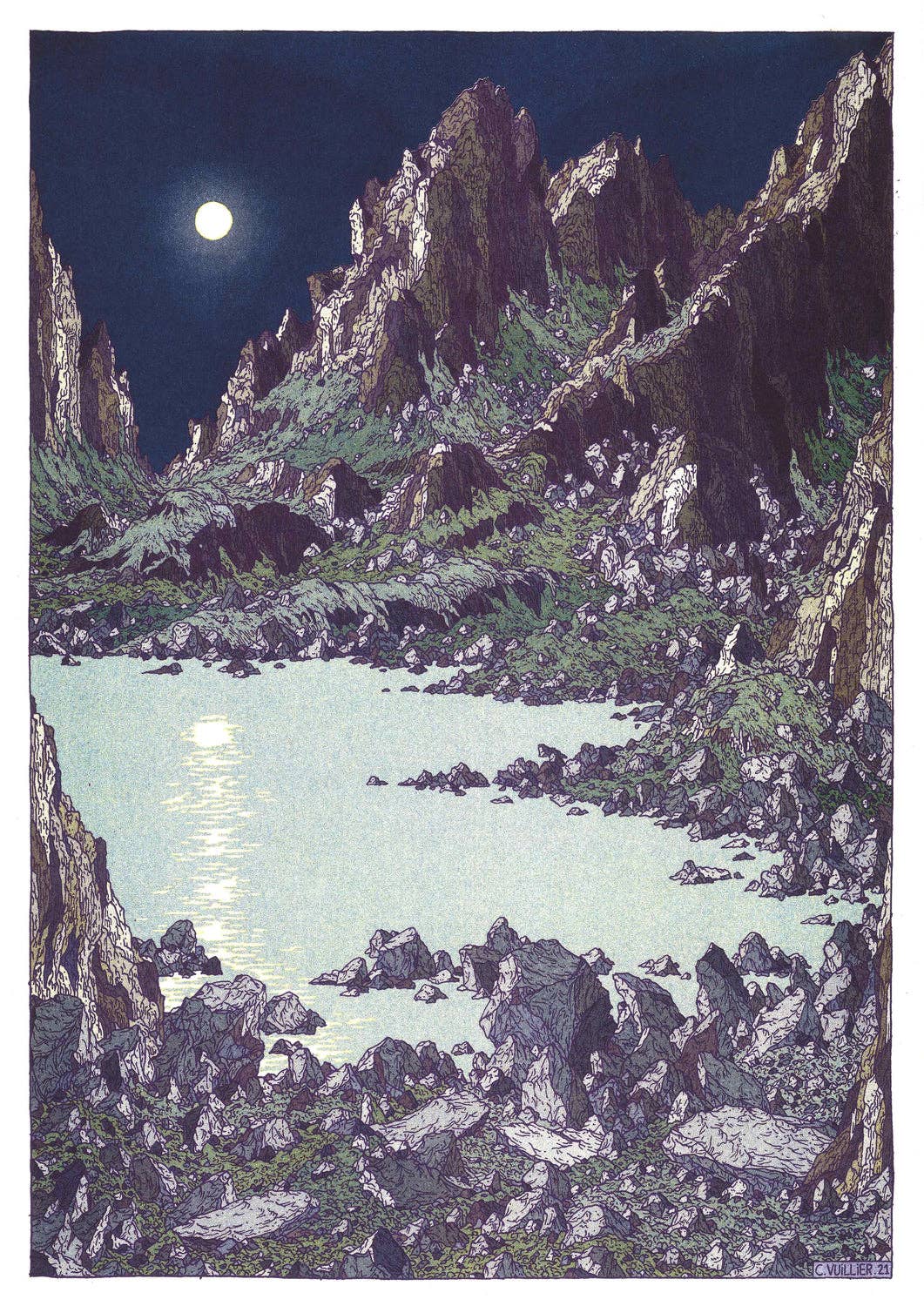Affiche A3 - Clément Vuillier - Bivouac