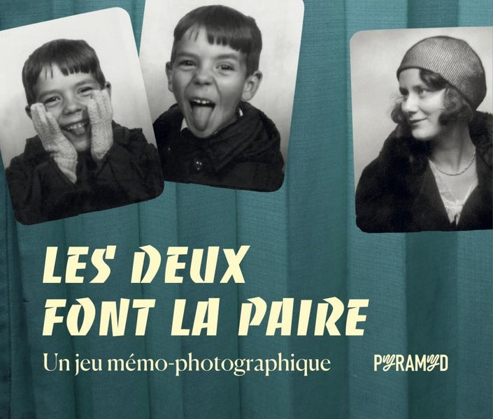 Les deux font la paire - Un jeu mémo photographique - Sylvie Meunier