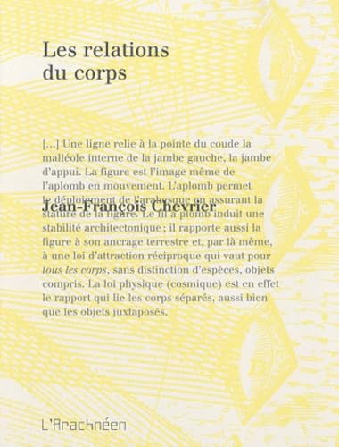 Les relations des corps de Jean-François Chevrier