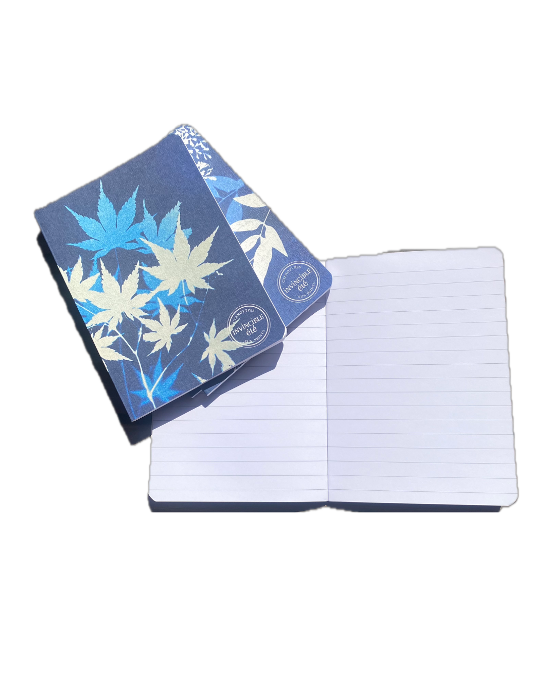 Petit cahier cyanotype A6