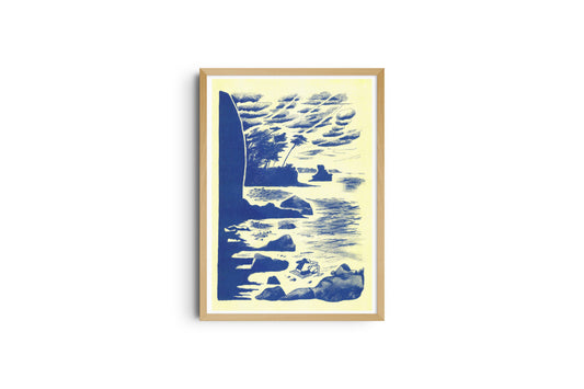 Affiche A3 - Antoine Cossé - Ile de Bréhat