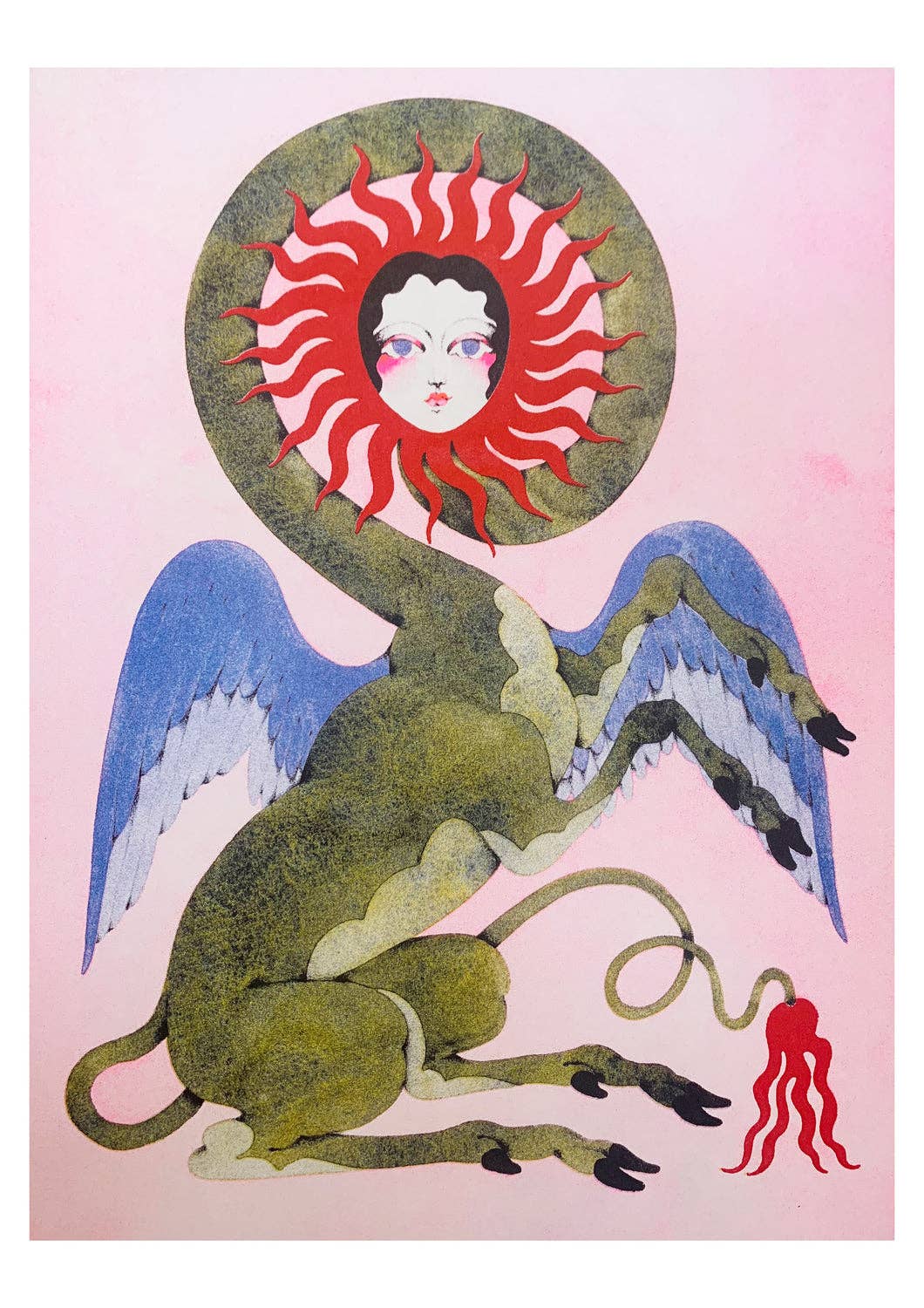 Affiche A3 - Lou Benesch - The Angel
