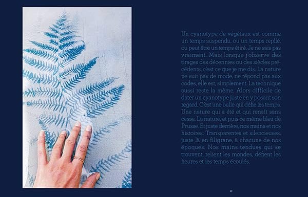 La magie du cyanotype: Immortaliser la nature