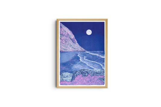 Affiche A3 - Manon Diemer - Blue Euphoria
