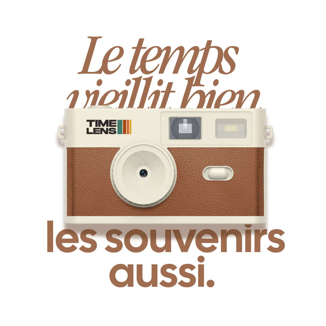 Appareil photo TimeLens® Cream Brown