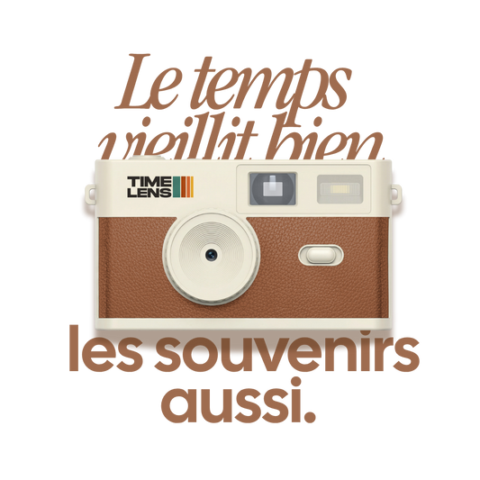 Appareil photo TimeLens® Cream Brown