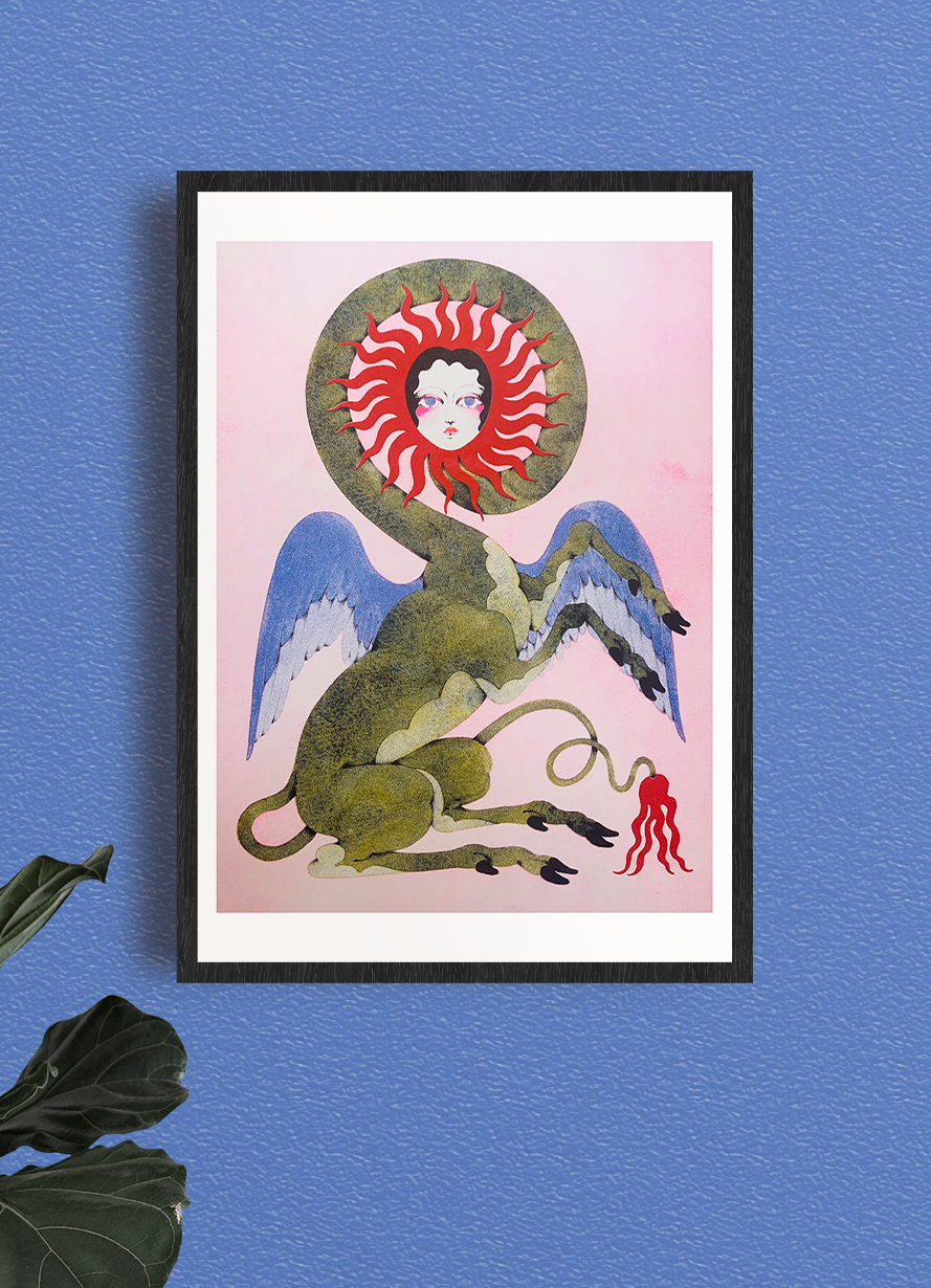 Affiche A3 - Lou Benesch - The Angel