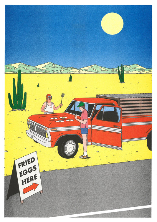 Affiche A3 - Simon Bailly - If you don’t have stove...