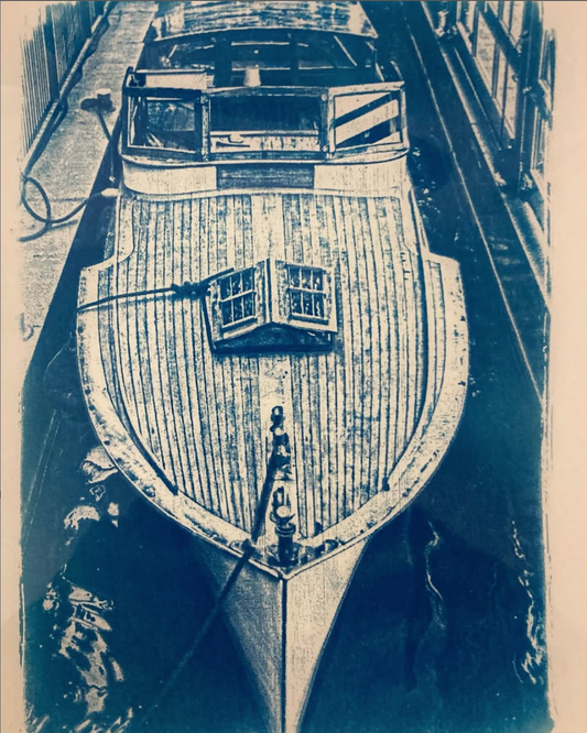 Tirage Cyanotype - Bruno Sussi