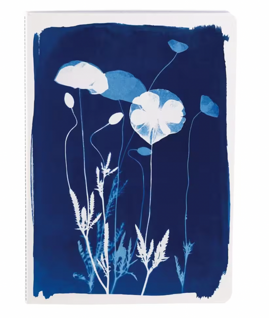 Cahier cyanotype A5 fin