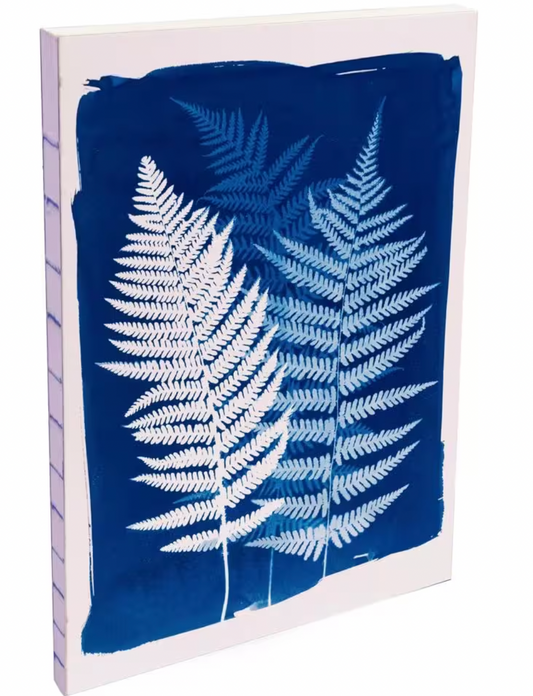 Cahier cyanotype A5 dos couture