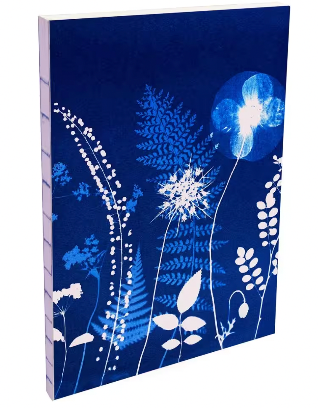 Cahier cyanotype A5 dos couture