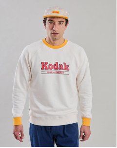Kodak Retro FIlm Sweatshirt Ecru