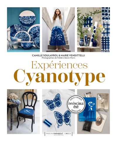 Expériences cyanotype - Camille Soulayrol et Marie Vendittelli
