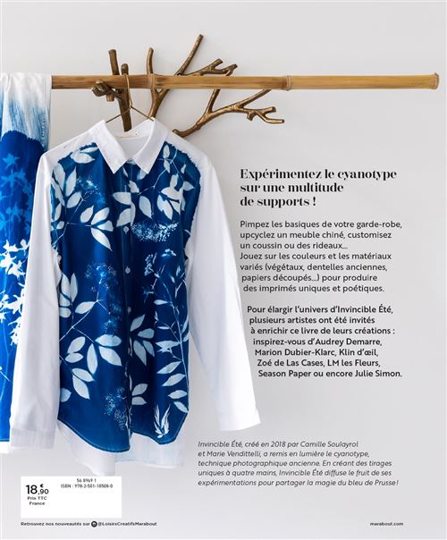 Expériences cyanotype - Camille Soulayrol et Marie Vendittelli