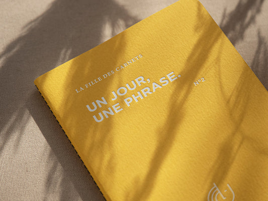 Carnet N°2 - Un jour, une phrase
