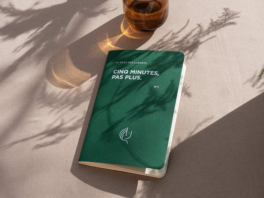 Carnet N°1 - Cinq minutes, pas plus.
