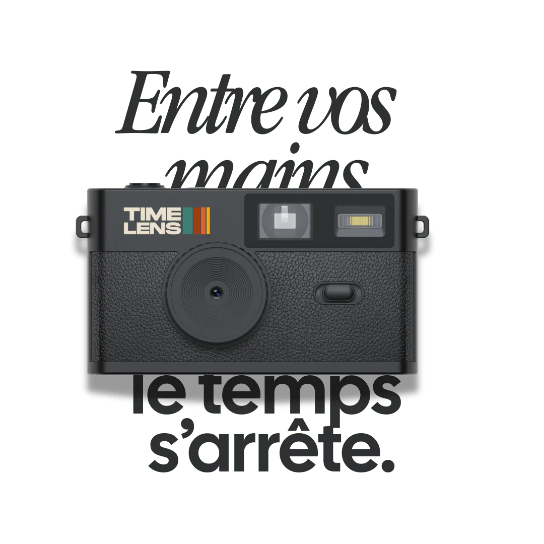 Appareil photo TimeLens® Noir