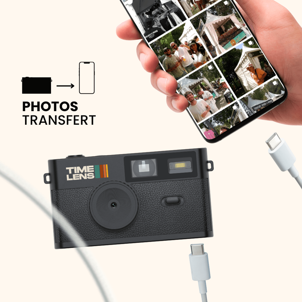 Appareil photo TimeLens® Noir