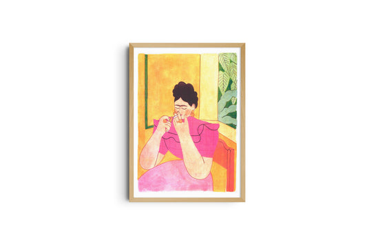 Affiche A3 - Morgane Fadanelli - Frida Kahlo