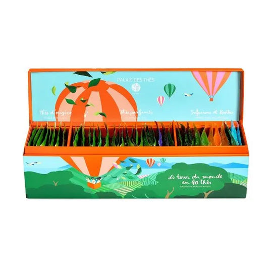 Coffret Le tour du monde en 40 thés, édition limitée 40 ans - Palais des Thés