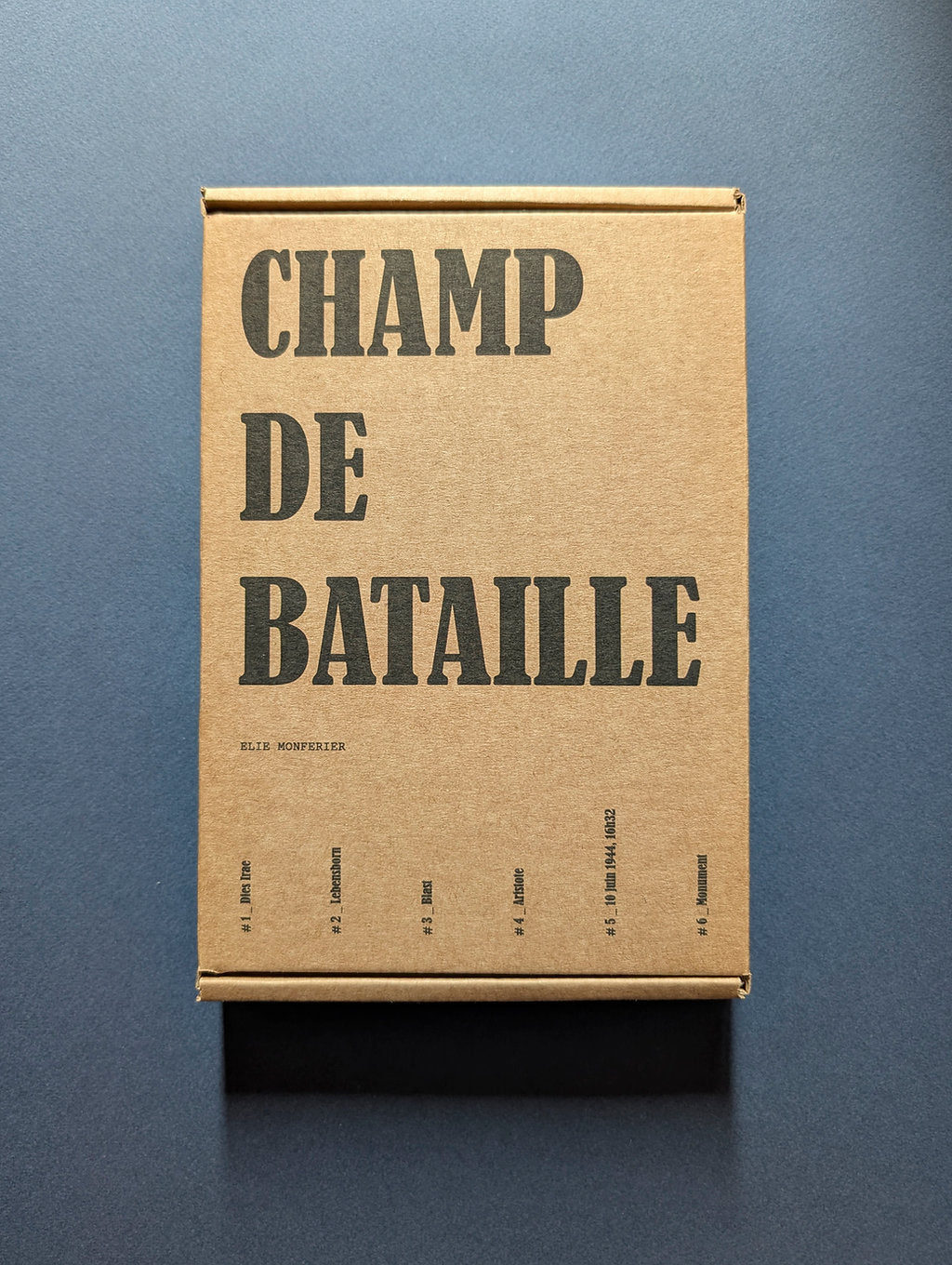 Champs de bataille - Elie Monferier