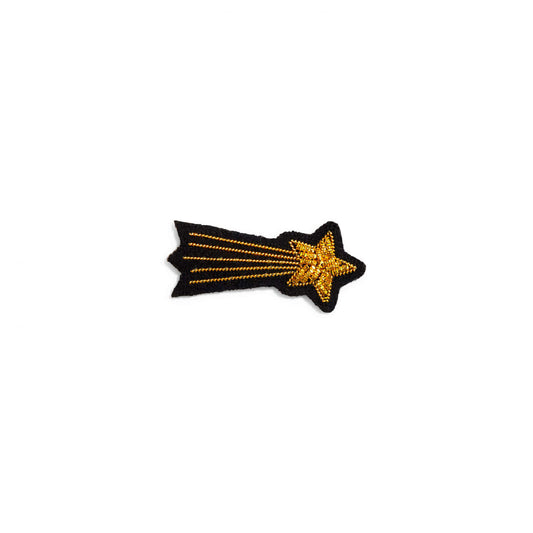 Broche petite étoile filante