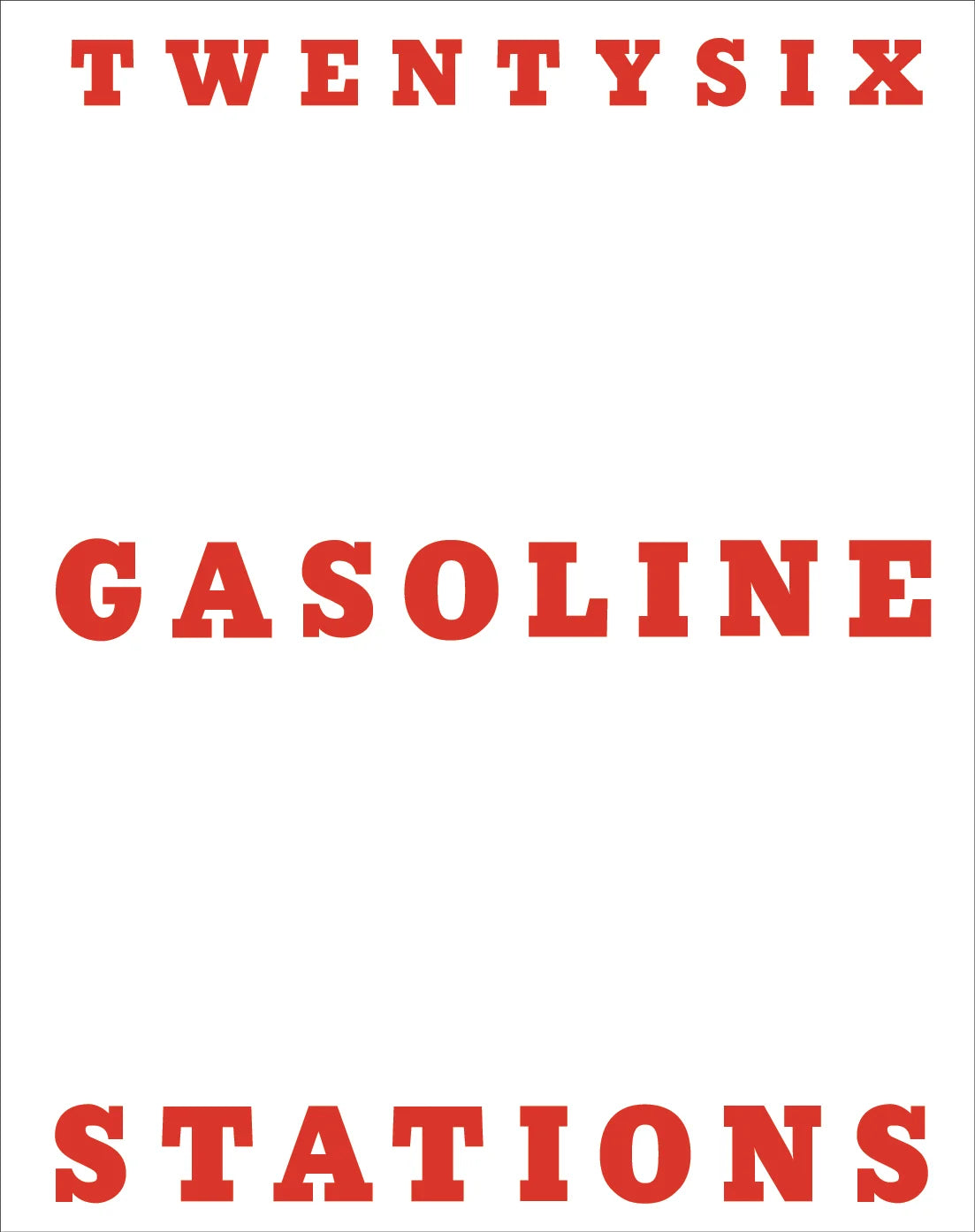 Twentysix  Gasoline Stations - Takashi Homma